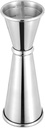 BARsics Bartending Stainless Steel Cocktail 1oz/2oz Measuring Double Jigger (1 Pack)