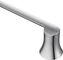 Moen Doux Chrome 24-Inch Single -Towel Bar, YB0224CH