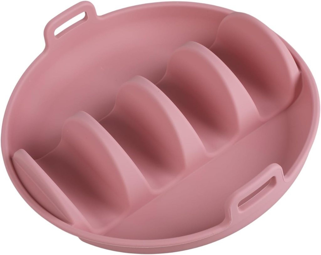 Sturdy Silicone Tacos Stand With Grooves Prevents Spills Leaks Great For Entertaining Ondoors Outdoor Use Vertical Tacos Holders For Shell