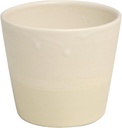 丸伊製陶 Shigaraki Ware Hechimon Thank You Cup, Vanilla