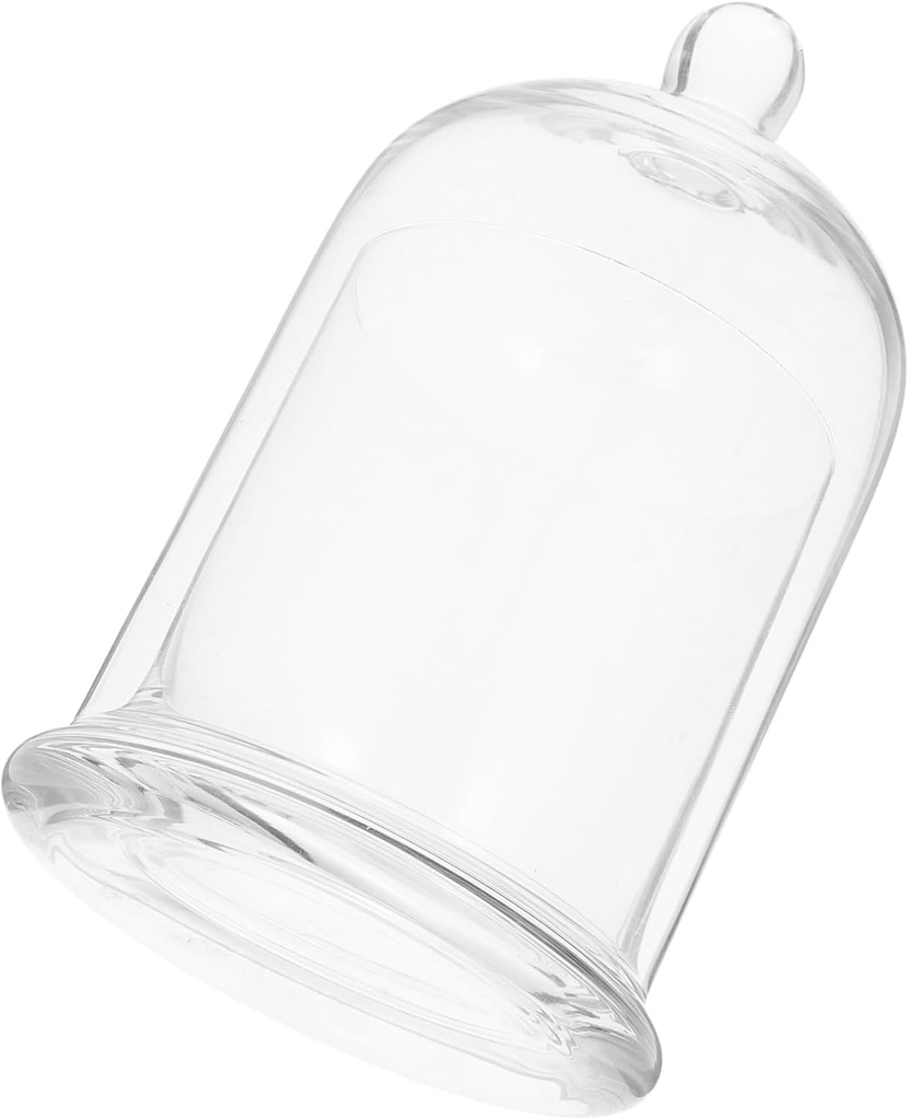 STOBAZA Martini Cocktail Glass with Smoketrapping Lid Clear Glass Cup for Iced Mojito Cold Drinks Versatile Drinkware for Home Bar and Parties