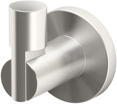 Gatco 4695 Channel Single Robe Hook, Satin Nickel