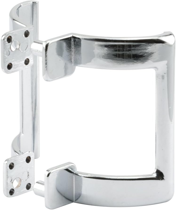 Prime-Line M 6160 Shower Door Handle Set, 2-1/4 In. Mounting Hole Centers, Diecast Construction (1 Set)