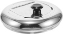 VALICLUD Stainless Steel Soup Cooker Lid Heat Resistant Replacement Cover for Electric Soup Warmer and Reusable Stew Pot Cover for Kitchen Cooking