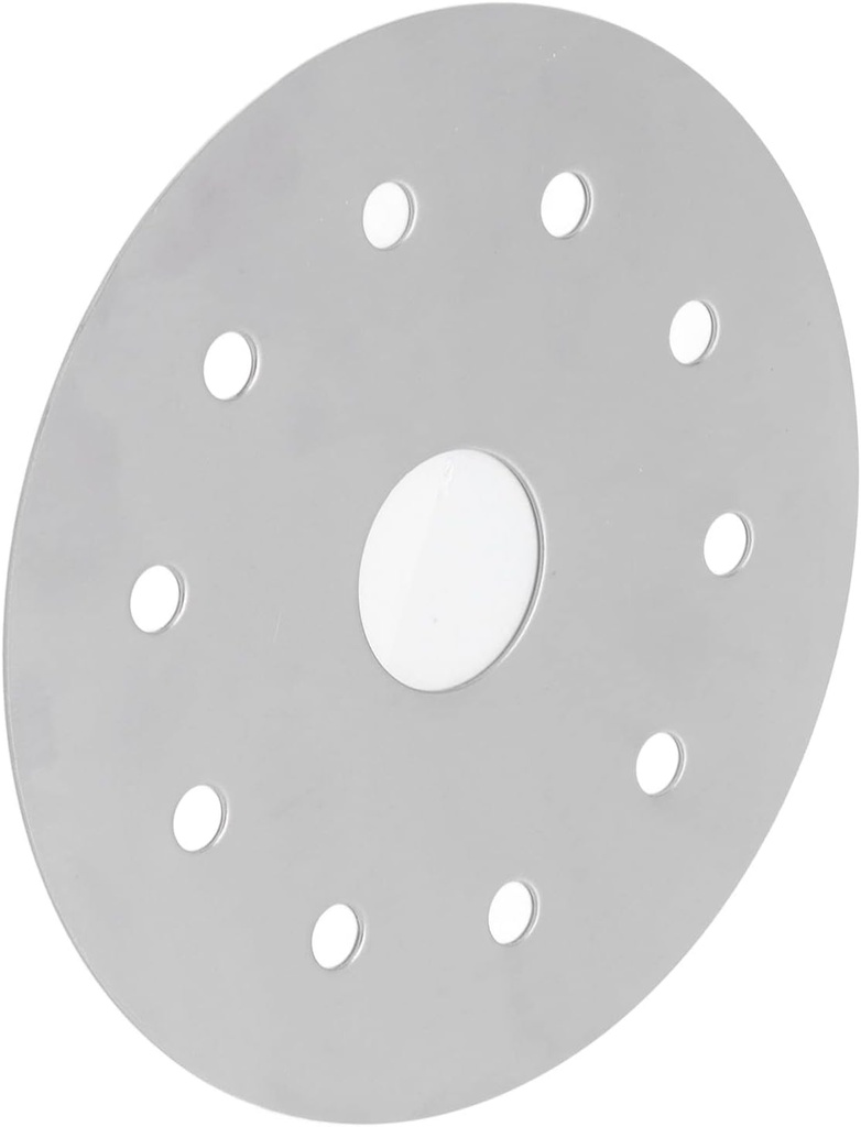 Thermal Plate, Heat Diffuser Stainless Steel Induction Cooktop Converter Disk for Gas Stove Glass Cooktop Converter Disk(Diameter 13.8CM)