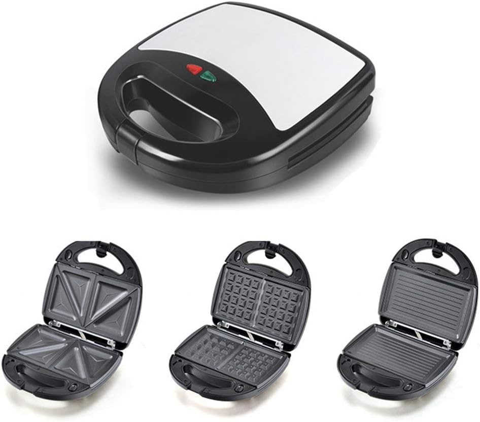 3 in 1 Multifunctional Electric ，sandwich maker toastie， Mini Waffle Sandwich Maker Grilling Machine Breakfast Waffle Maker Cake Maker