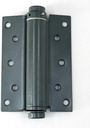 Single Action Barrel Spring Hinge - Adjustable Self Closing - Prime Finish for Painting - 6 Inch x 6 Inch - 2 Pack