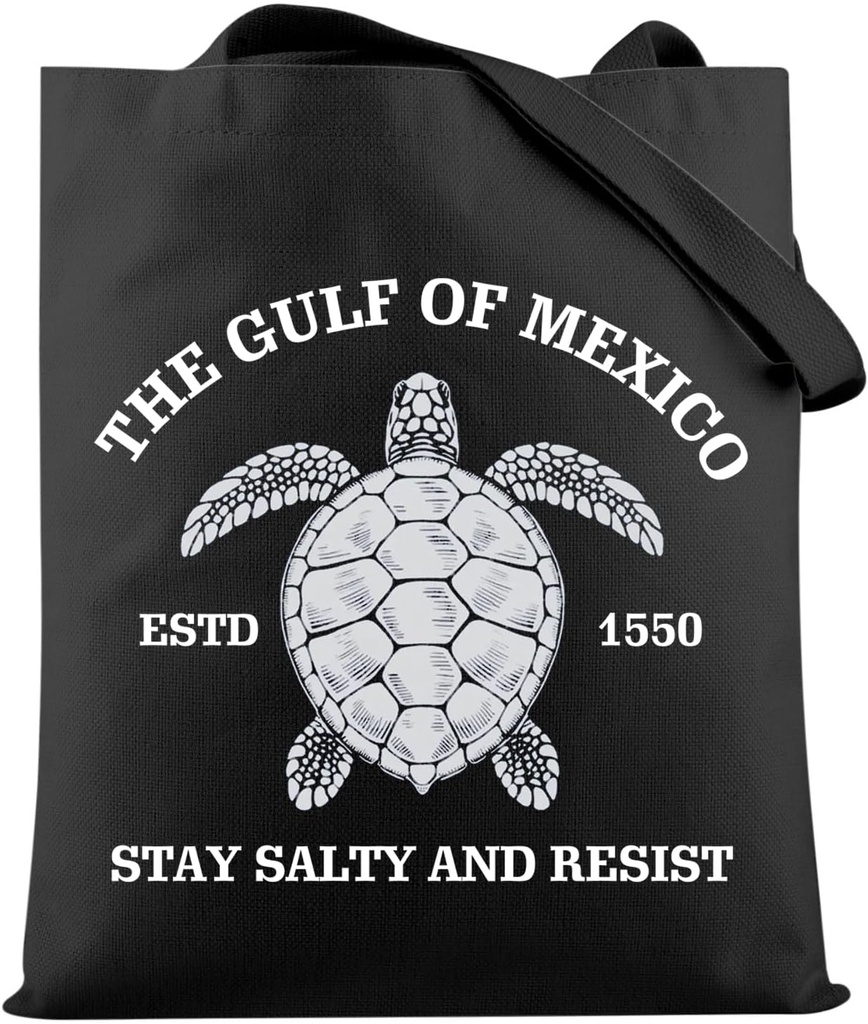 HOLLP Gulf Coast Lover Gift Mexico Vacation Beach Tote Bag Gift Mexico Tri
