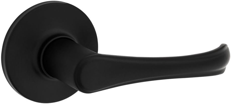Kwikset Safelock SL7000GV-514 Grapevine Lever Half Dummy Matte Black Finish