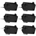 DaierTek KW3A/KW3AT Microwave Door Switch 16A 125VAC/250VAC Door Interlock 4 Normally Open 2 Normally Closed Microwave Oven Switch T125