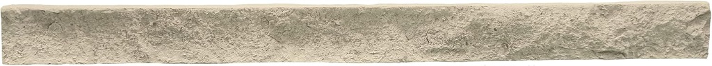 GenStone Faux Stacked Stone Trim 42" x 1.25" x 3.5" in Vanilla Bean Color for Do It Yourself Friendly Home Improvement Projects