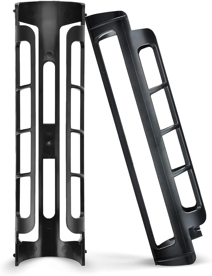 2pcs Coffee Pod Holder Side Mount for K Cup Pods Dispenser for Single- Coffee Makers Easy Install Black