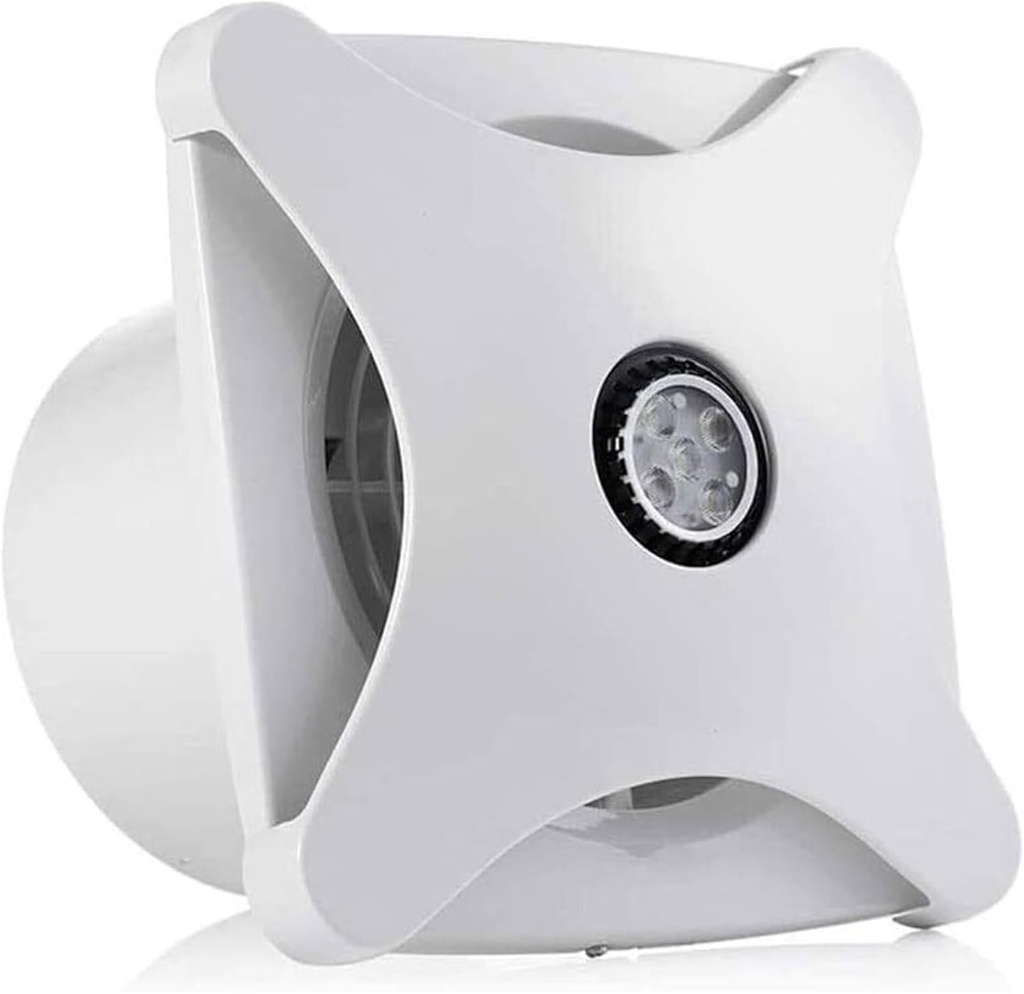Wall Mounted Exhaust Fan 6Inch Ventilation Extractor Fans 197M3/H 2350Rpm Wall Or Ceiling Mounted Exhaust