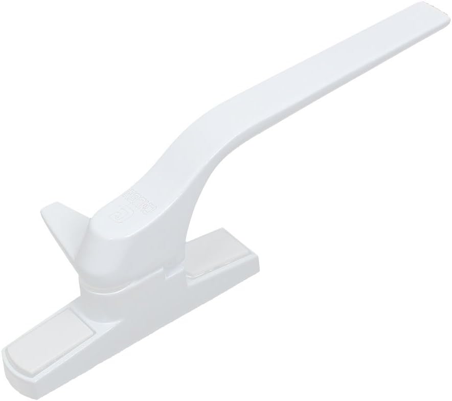 Casement Window Window Hardware Door Rotary Left Hand Metal Locking Lever Handle Locks & Latches Grip White