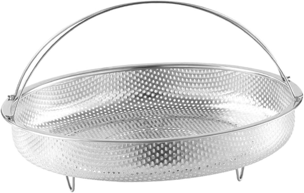 PRETYZOOM Multi-function Steaming Basket Steaming Basket for Pot Handheld Steamer Food Steamer Kitchen Accessory