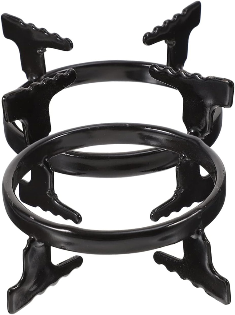 2Pcs Coffee Pot Stove Rack Stand for Gas Stove Desktop Use Multi Functional Rack for Coffee Pot Pan Durable Practical Design