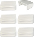 6 Packs Toilet Seat Hinge Cover Caps Compatible with Kohler 7315/7316 Toilet Seat Replacement Parts