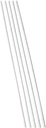 Palisade 94 in. Inside Corner Trim in Carrara Marble (5 Pack)