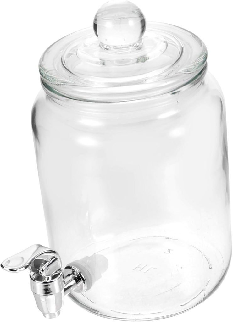 Brewing Wine Bottle Spout Glass Beverage Holder Sealed Drink Container Multipurpose Use for Parties