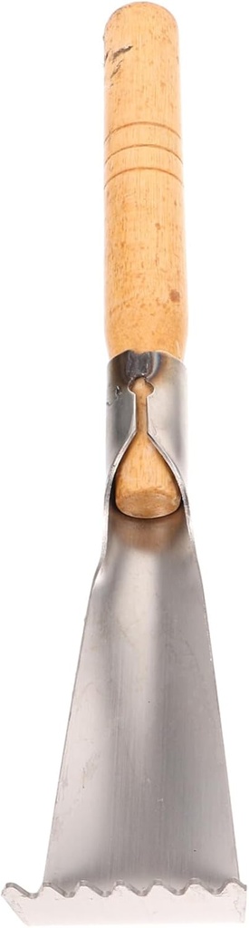 BESPORTBLE Stainless Steel Vegetable Shovel Hand Weeder Tool for Garden Heavy Duty Trowel Small Shovel for Digging Planting Spade