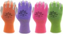 Women's Nitrile Gloves- NT370 (4 Pack) Garden Gloves for Women Womens Gardening Women Working Yardwork Landscaping DIY