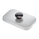 Server Products Lift Off Lid for Countertop Condiment Dispenser Jars, Stainless Steel, Model 82559, Compatible With Server’s Deep or Shallow Fountain Jars