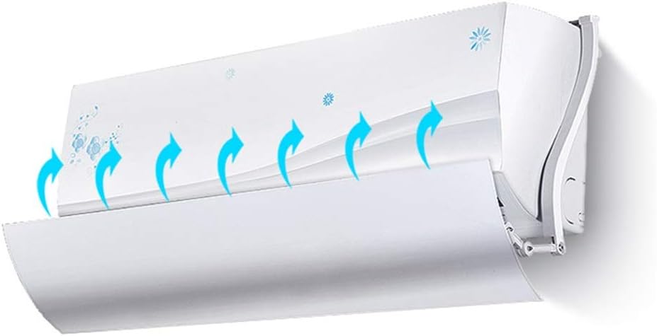 Air Conditioning Wind Deflector Kid's Room Bedroom Living Room Air Conditioner Deflector, Wall-Mounted Air Conditioning Windshield Baffle, Easy to Install