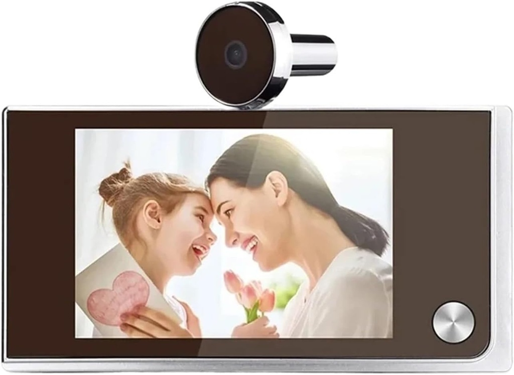 Video Doorbell, 3.5In Doorbell Peephole Viewer Digital Door Camera 120° LCD 2 Million HD Pixels Door Bell