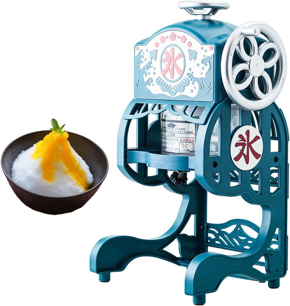 Electric Ice Cream Machine, Stainless Steel Adjustable Blade, Food Grade Pp Material, Home And Commercial Use, 220v Plug And Play