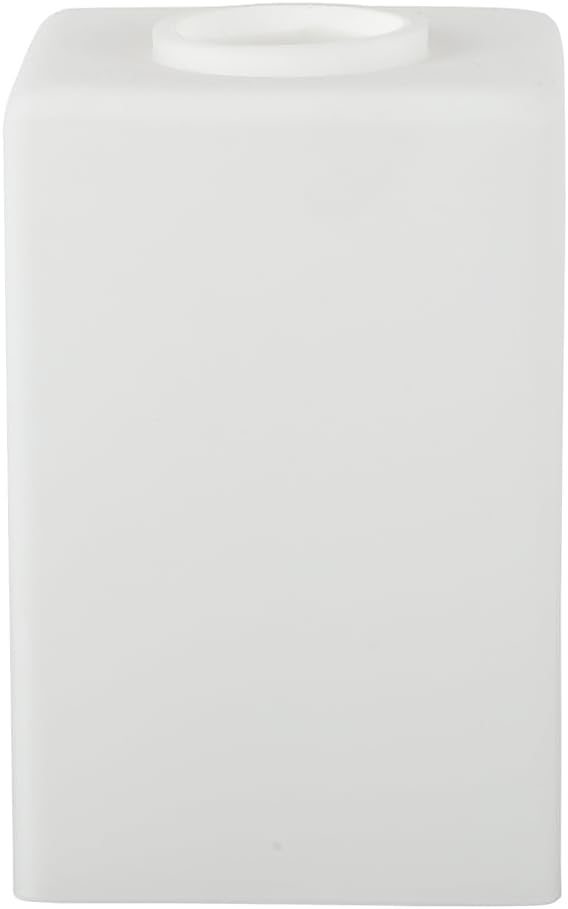 PRETYZOOM Frosted Glass Light Shade - Square Cylinder Lamp Shade for Table, Wall, Pendant Lights - for Living Room, Bedroom, Kitchen, Bar - 3.93 X 3.93 X 5.90 Inch