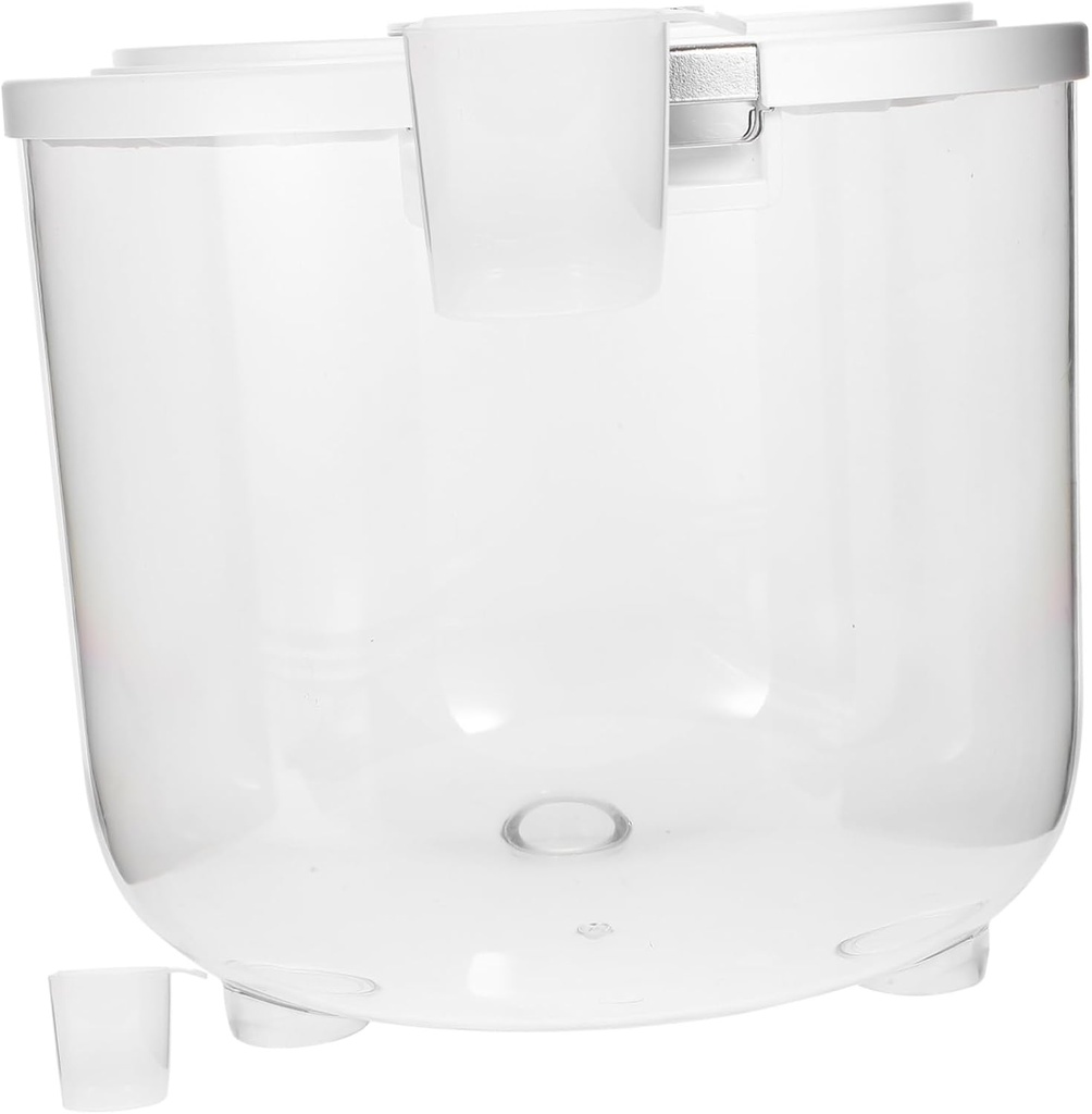 Reusable Airtight Rice Storage Container Sealed Food Storage Bucket for Grains Cereal and Flour Food-grade Capacity Stylish Design for Kitchen Organization