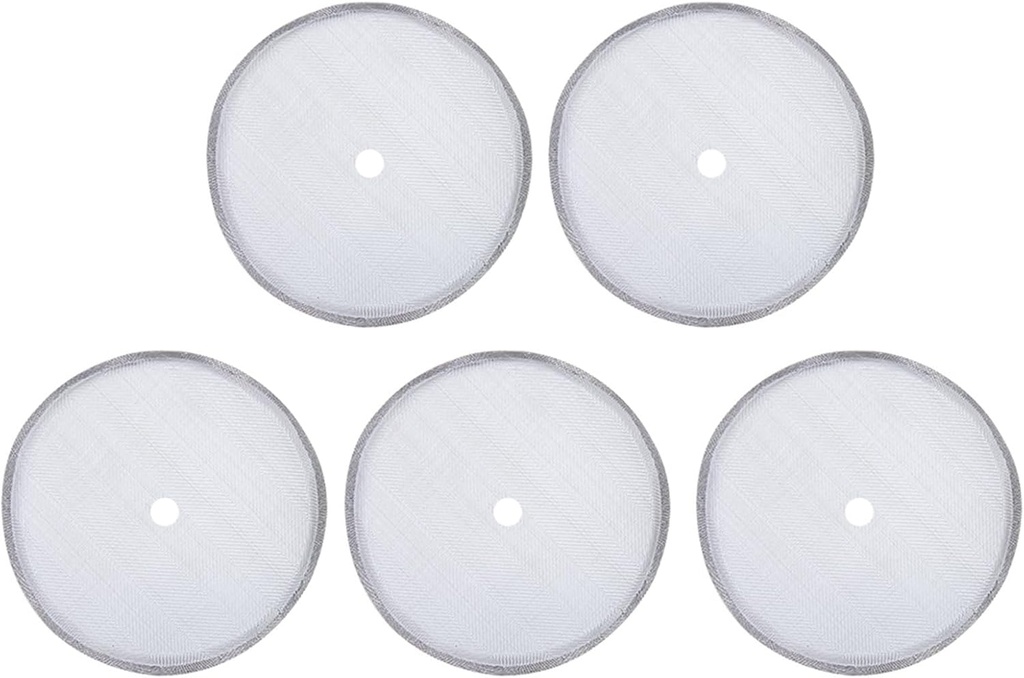 5PCS French Press Filter, French Press Replacement Filters, Stainless French Press Filter Screen for 600ml Coffee Pot Coffee Maker, 3in