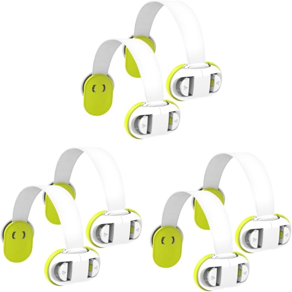 3sets Abs Material Cabinet Locks Easy Install for Childproof Door Lever Locks 2pcs*3