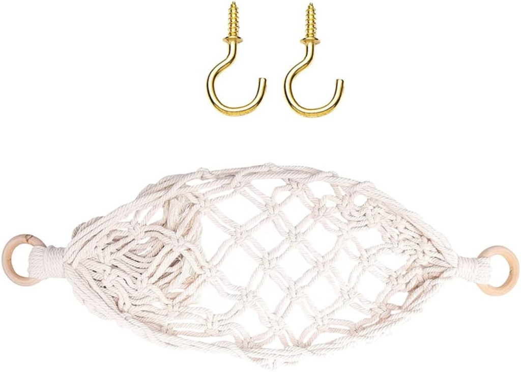 1set Hanging Fruit Basket for Kitchen Handwoven Cotton Rope Vegetable Organizer Decorative Mesh Storage for Breathable Design Easy to Suspend Stylish Kitchen Decor