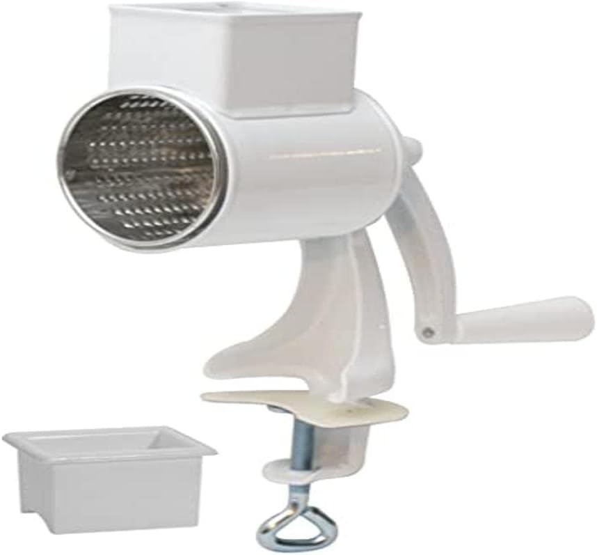 Jihokov M90 Grater, Mincer, Almond and Walnut Grinder, Roller Mill, White