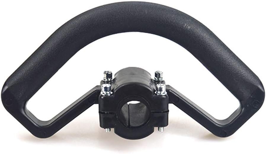 JTLB Soft Sponge Handle Non Slip Reduces Vibration 26mm Lawnmower Brush Cutter Easy to Use with Materials (Black)