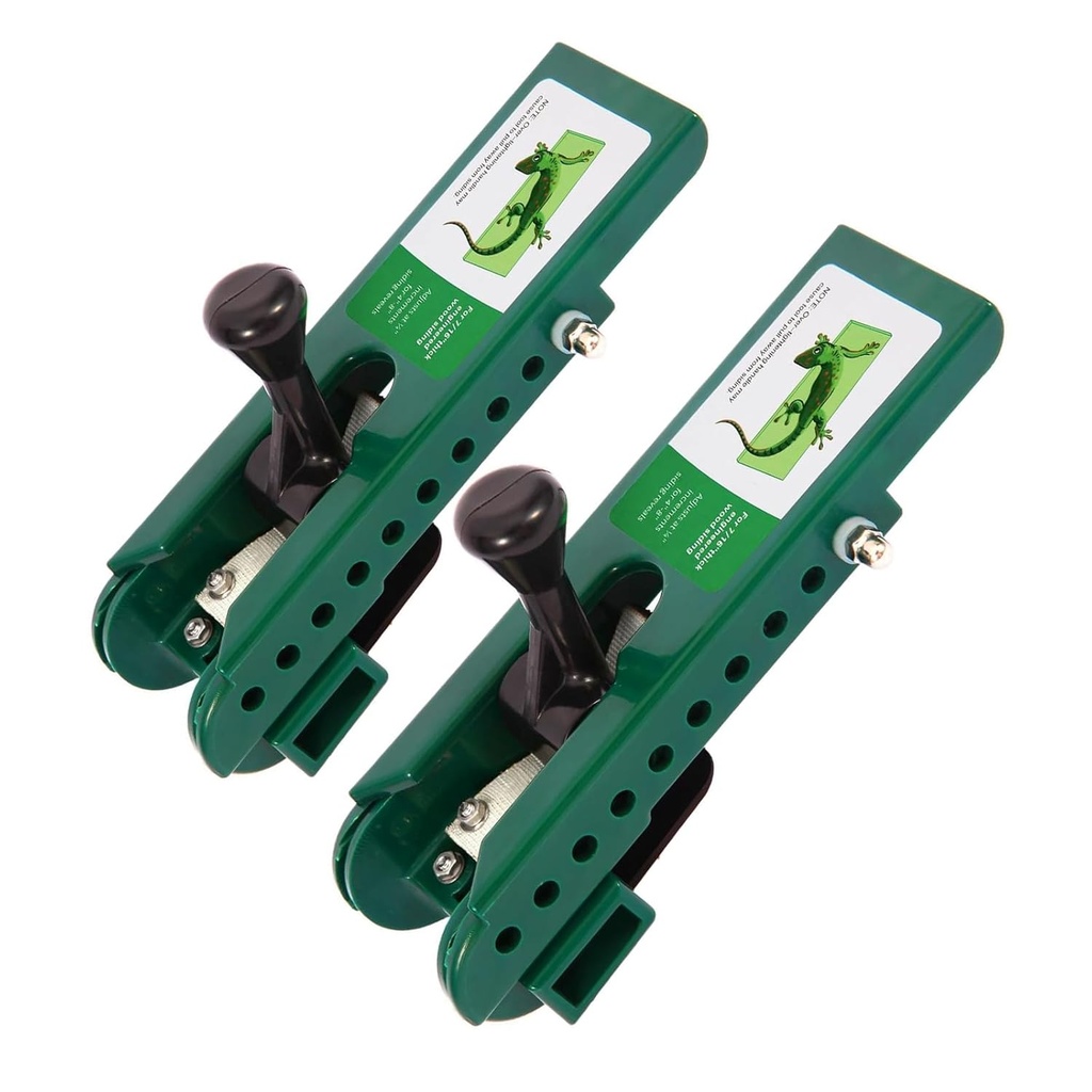 Siding Installation Tool Kit Compatible with 7/16 Inch Fiber Cement or Engineered Wood LP Siding. Lap Side Gauge/Clamps with Adjustable Reveals, Professional Grade Tool, 2 Packs