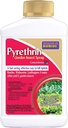 Bonide Pyrethrin Garden Insect Spray Concentrate, 8 oz Ready-to-Mix Fast Acting Insecticide for Outdoor Garden Use