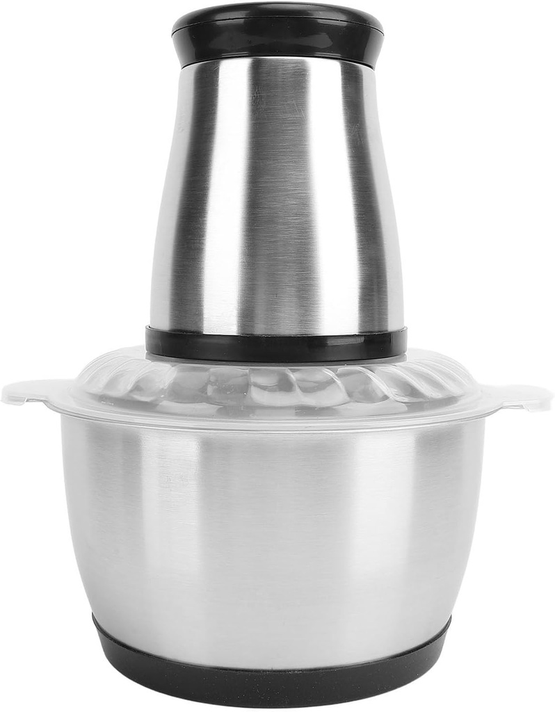 Food Processor, 200W 2L Electric Meat Grinder, Electric Food Chopper | Meat Blender | Kitchen Aid Chopper | Commercial Food Processor | Meat Chopper for Kitchen Garlic Fruits (#1)