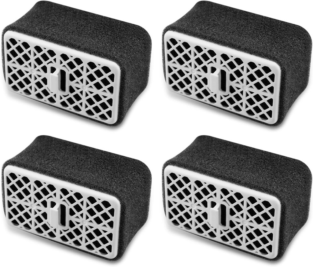 THU9476 Deodorizer Filter Fit for Toto THU9476 Washlets S300 S350E C100 C200 700H SW537, Bathroom Toilet Carbon Air Filter, 4 Pack