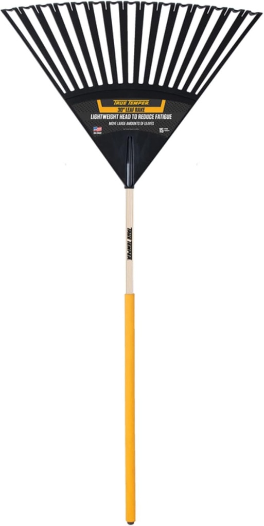 30" Clog Free Leaf Rake