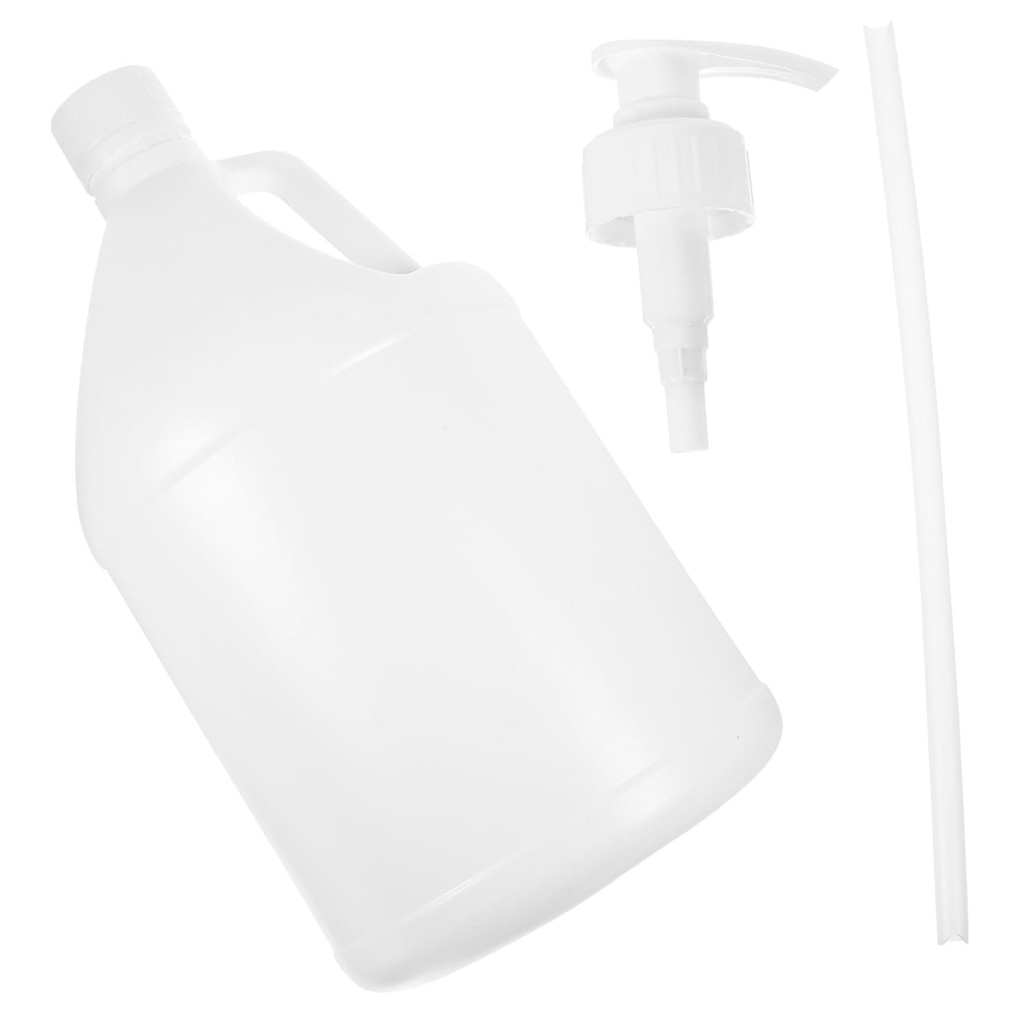 Food Plastic Bucket Large Capacity Dispenser Container Oil Storage Bottle Leak Design