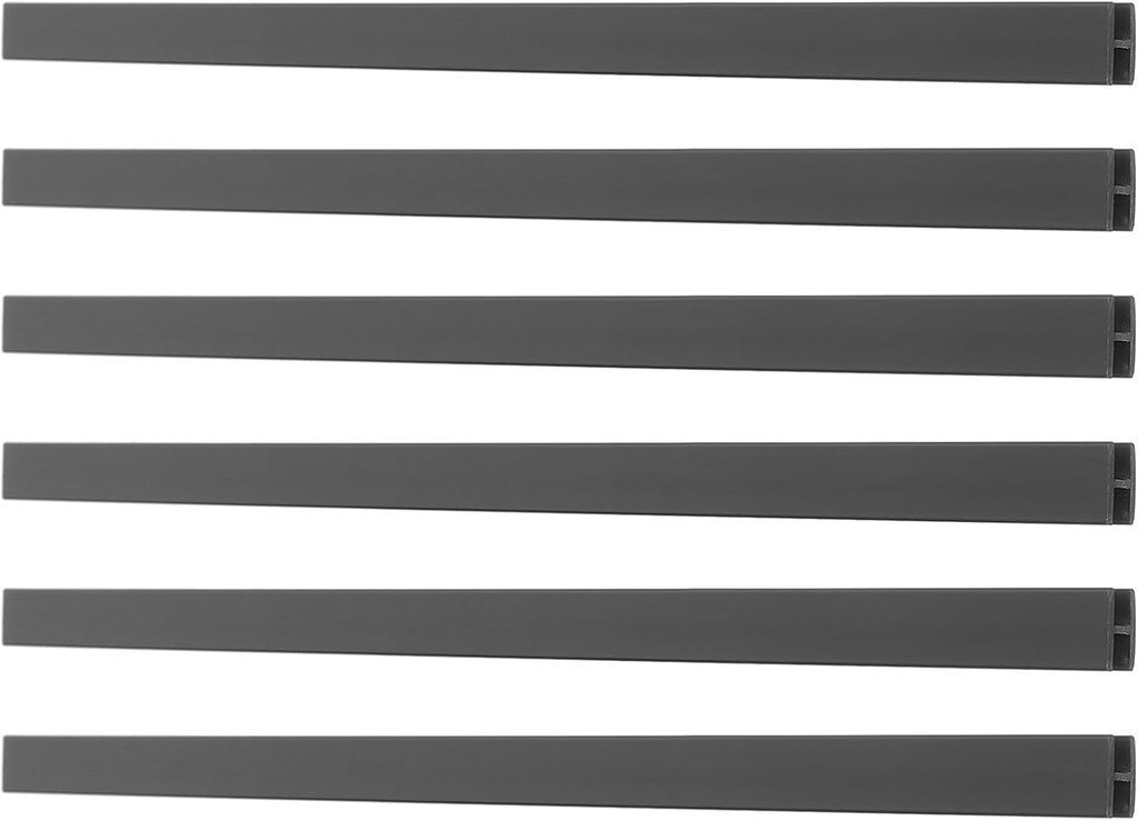 Unomor 6Pcs Wall Mounted Coffee Organizer Space Saving Coffee Capsules Storage Rack Easy Installation for Kitchen Office Countertop Design