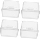 4pcs Airtight Bread Storage Box Loaf Container Sealed Freshness for Homemade Sandwich Bread