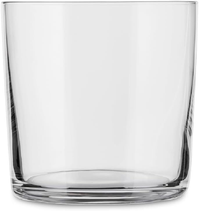 A di Alessi 3-1/4-Inch Glass Family Water Glass, Crystalline Glass, Set of 4