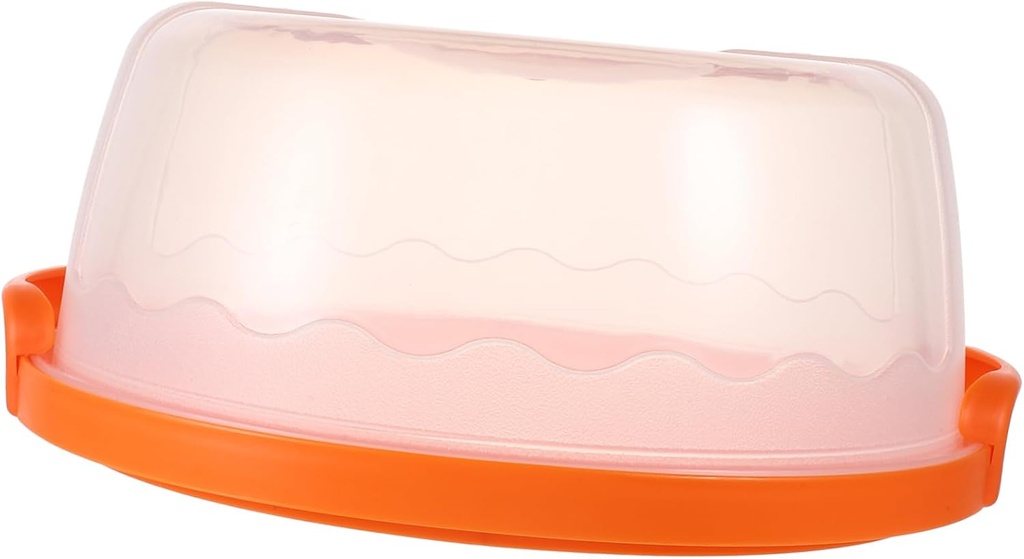 Gatuida Handheld Cake Carrier with Lid Reusable Dessert Storage Box for Fresh Cakes with Cover for Transporting and Displaying Treats
