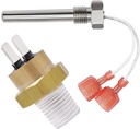 Funmit 42002-0024S Stack Flue Sensor & 42001-0063S High Limit Switch Replacement for Pentair Sta-Rite MasterTemp Max-E-Therm Pool and Spa Heater Electrical System