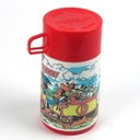 Vintage 1979 Disney Express Metal Aladdin Lunch BOX & Thermos