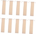 10pcs Cotton Drawstring Chopsticks Storage Bags Utensil Holder for Lunch Box Silverware Pouches for Camping