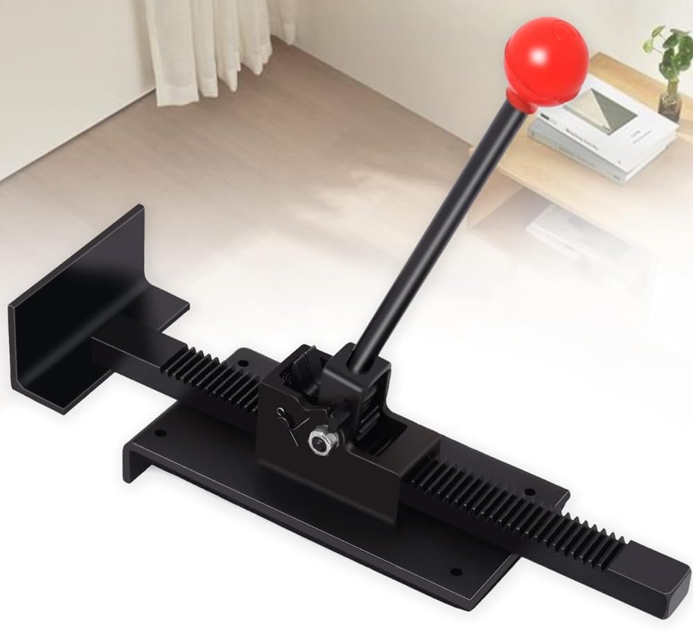 Professional Hardwood Flooring Jack Tool for Laminate Flooring Installation Hardwood Vinyl Flooring Jack Positioning Tool Hard Wood Straight Tile Hand Tool